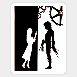 Edward Scissorhands and Kim Boggs Magnet